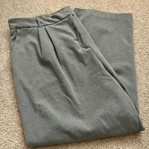 Tailored Wide Leg Pants